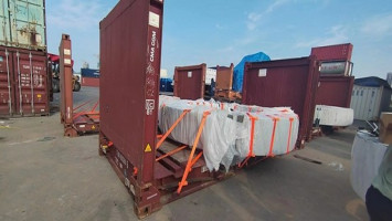 特殊貨品 - 法藍環由青島出口至荷蘭鹿特丹港並派送到德國